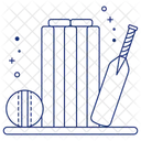Criquete Bola De Morcego Ferramentas Esportivas Ícone