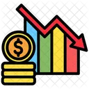 Crise Finance Economie Icône