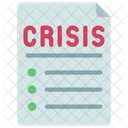 Crisis Document Crisis Document Icon