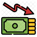 Crisis económica  Icono