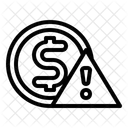 Crisis Money Bankruptcy Icon