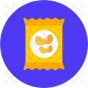 Crisps Chips Snack Icon
