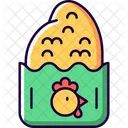 Crispy chicken cutlet  Icon