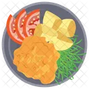 Crispy Fried Chicken Icon