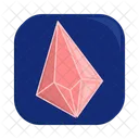 Cristal Diamante Lujo Icon