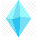 Cristal Limpo Codigo Ícone