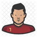 Cristiano Ronaldo Football Soccer Icon