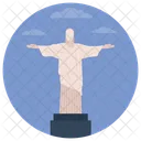 Cristo Redentore Brasile Statua Icon