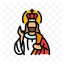 Cristo Rey Fiesta Icono