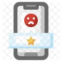 Critica Ruim Triste Smartphone Icon