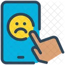 Revisão triste online  Ícone