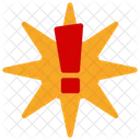 Attack Exclamation Mark Blast Icon