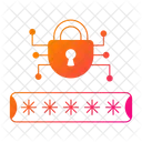 Password Crittografia Cyber Icon