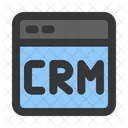 Crm Business And Finance Browser Icon