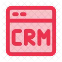 Crm Business And Finance Browser Icon