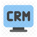Crm Software Screen Icon