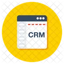 CRM 고객관계관리 고객관리 아이콘