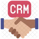 CRM Corporativo Cliente Ícone