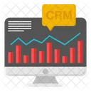 CRM-Analyse  Symbol