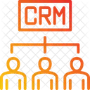 CRM-Anwendung  Symbol