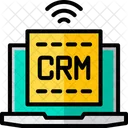 CRM-Anwendung  Symbol