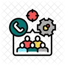 CRM 대상  아이콘