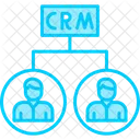 Crm Management Business Icon