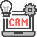 Crm Process Sales System Icon