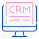 CRM 시스템  아이콘