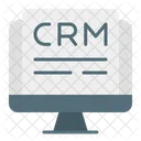 CRM 시스템  아이콘