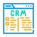 Crm System Color Icon