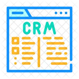 Crm System  Icon