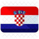 Croatia Flag Country Icon