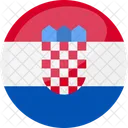 Croatia Flag Country Icon