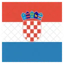 Croatie Croate National Icône