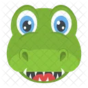 Crocodile Closeup Alligator Icon