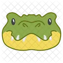 Crocodile Face  Icon