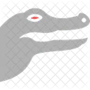 Crocodile Crocodylidae Large Reptile Icon