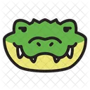 Crocodile Reptile Aligator Icon