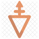 Crocus Of Iron Esoteric Symbol Icon