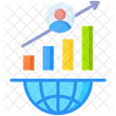 Croissance  Icône