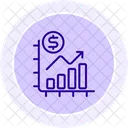 Icone De Ligne De Croissance アイコン