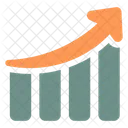 Croissance Graphique Entreprise Icône