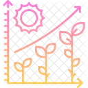 Croissance  Icône
