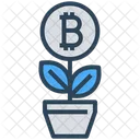 Crypto Monnaie Argent Piece De Monnaie Icon