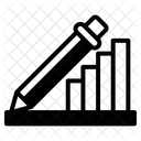 Croissance Diagramme Argent Icône