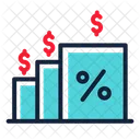 Croissance  Icône