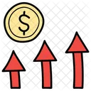 Developpement Des Affaires Croissance Des Affaires Croissance De Largent Icon