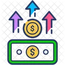 Pieces De Monnaie Croissance Profit Icon