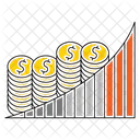 Croissance  Icône